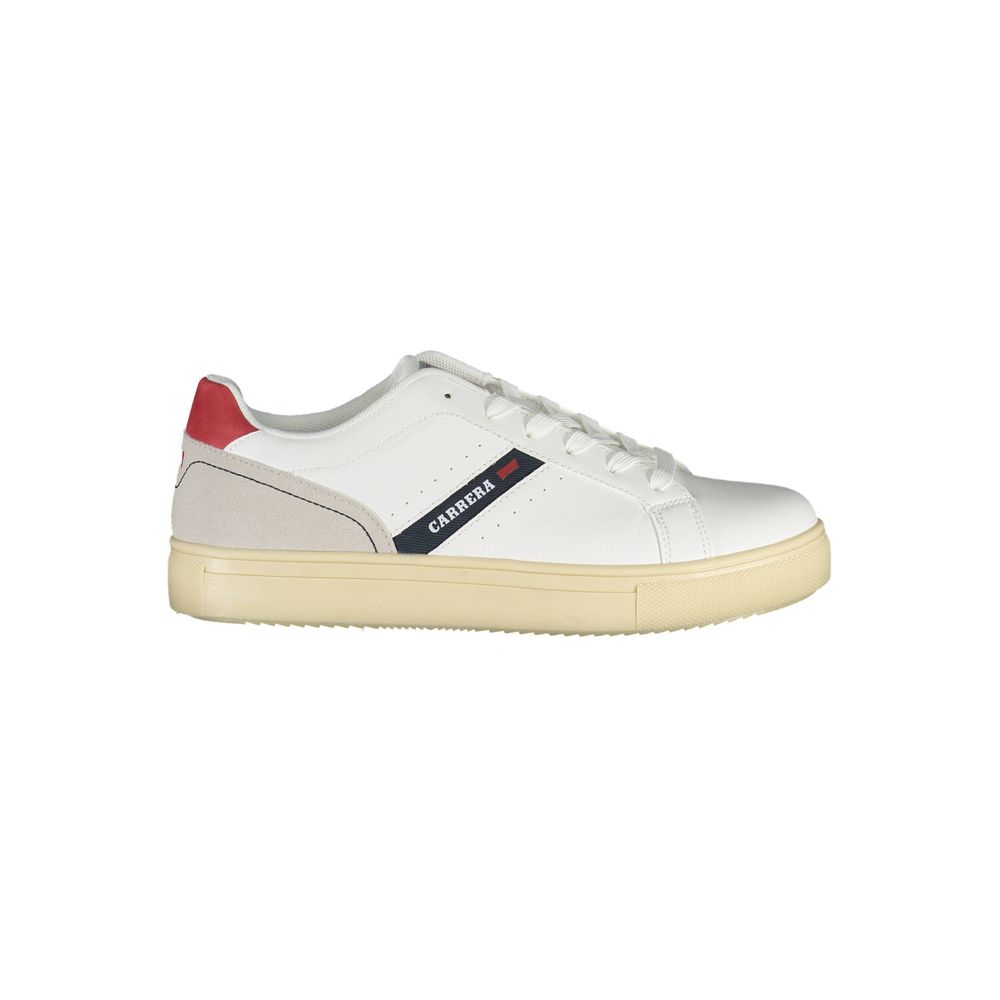 Carrera White Polyethylene Men's Sneaker