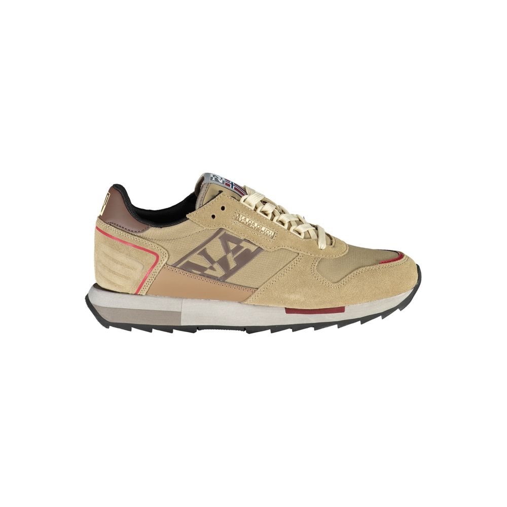 Napapijri Beige Polyester Men's Sneaker