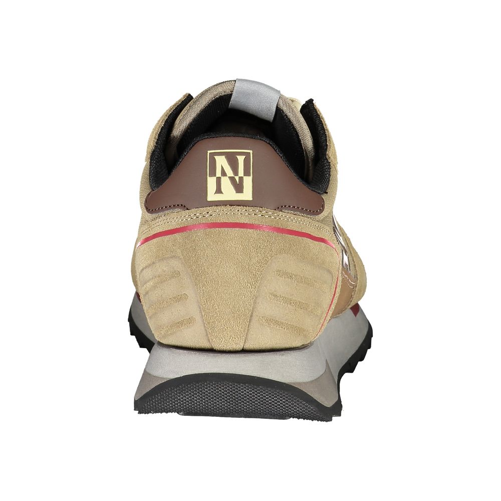Napapijri Beige Polyester Men's Sneaker