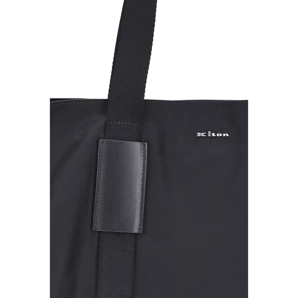 Kiton Nylon Tote Men's Bag