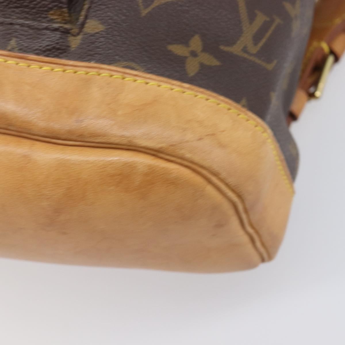 Louis Vuitton Vintage Montsouris Monogram Canvas Brown Canvas Backpack Bag (Pre-Owned)
