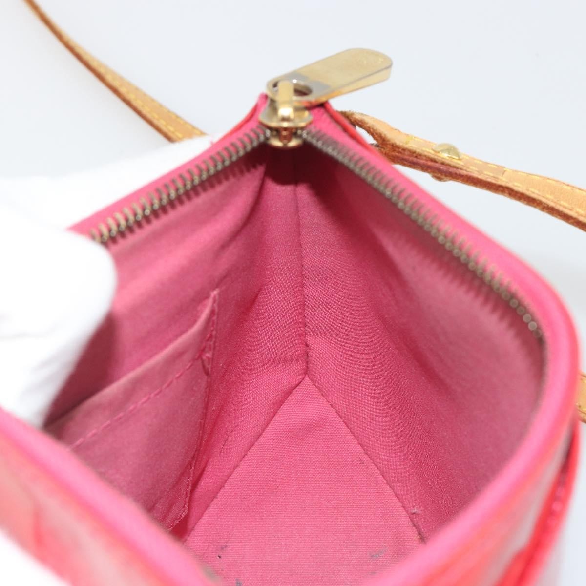 Louis Vuitton Minna Street Monogram Vernis Pink Patent_Leather Shoulder Bag Bag (Pre-Owned)