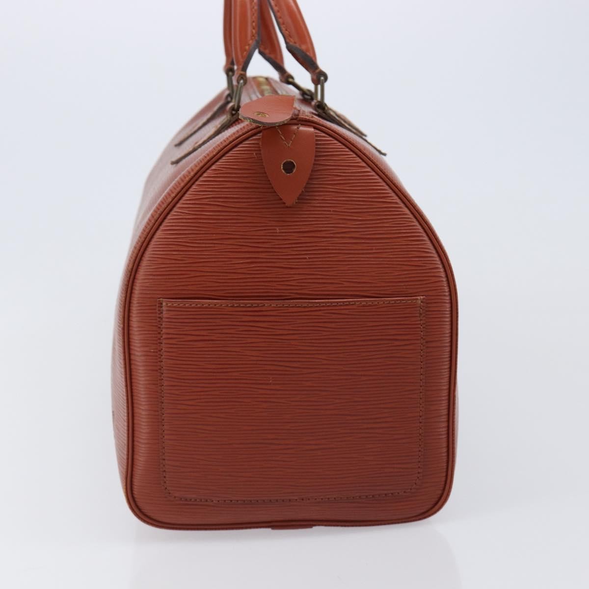 Louis Vuitton Speedy Epi Leather Brown Leather Handbag (Pre-Owned)