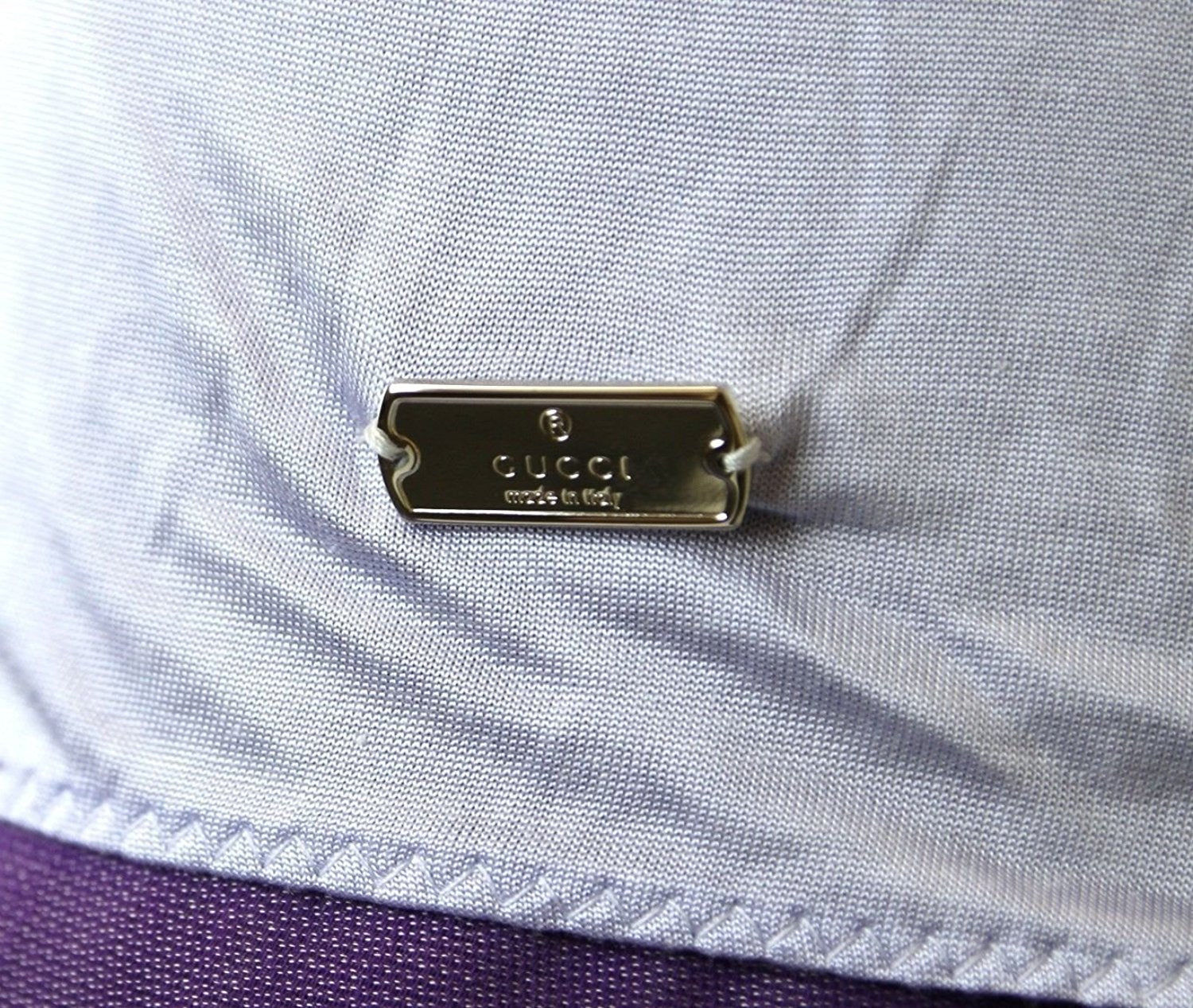 Gucci Women's Lilac Rayon Logo Tank Top