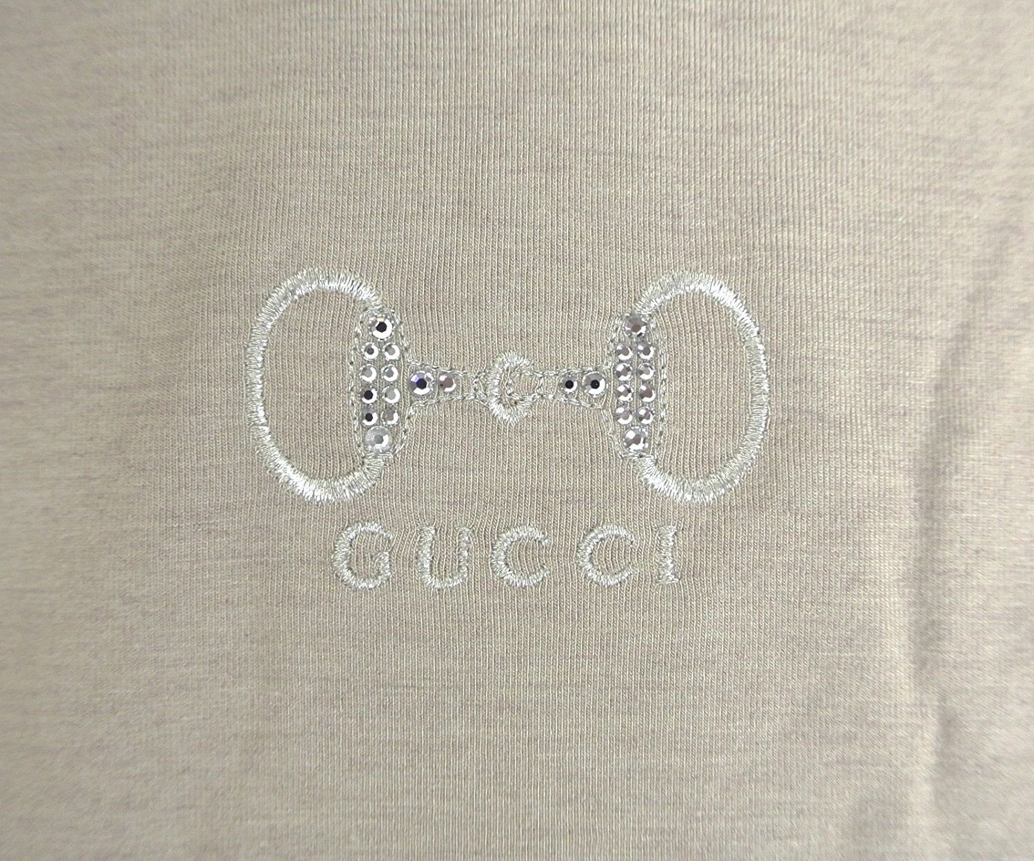 Gucci Kids Beige Modal Cashmere Horsebit Turtle Neck T Shirt (Size 4)