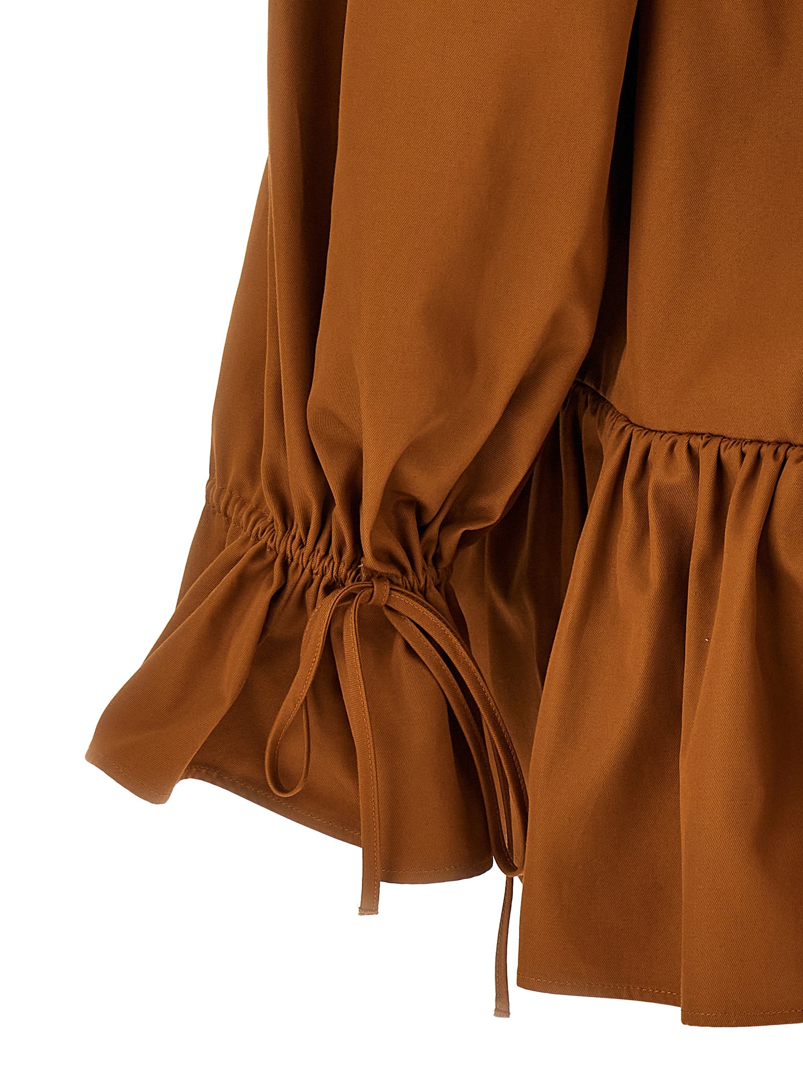 Saint Laurent Women's Flounces Mini Dress