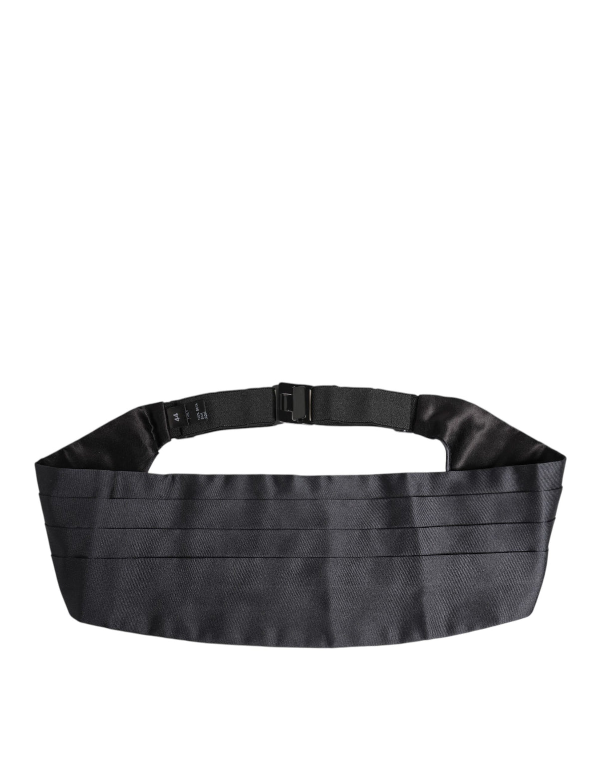 Dolce & Gabbana Dark Blue 100% Silk Belt Waist Men's Cummerbund