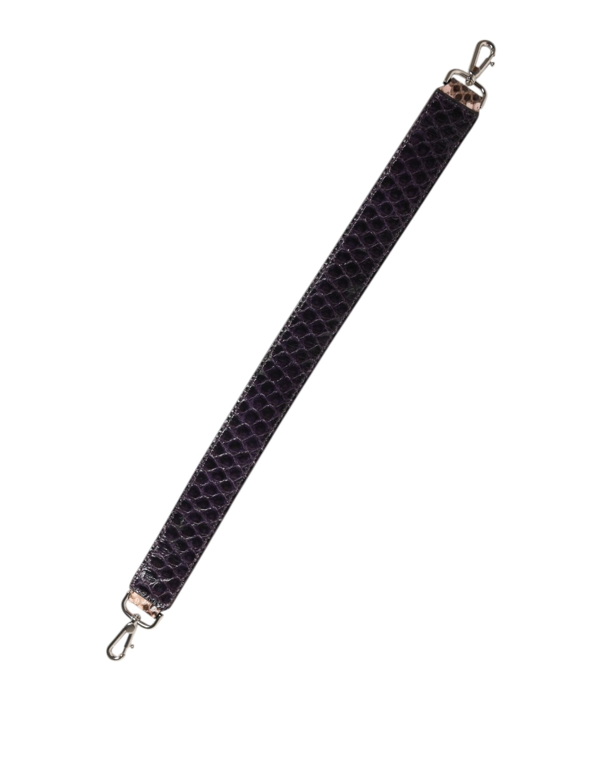 Dolce & Gabbana Brown Exotic Leather Handbag Accessory Shoulder Women's Strap