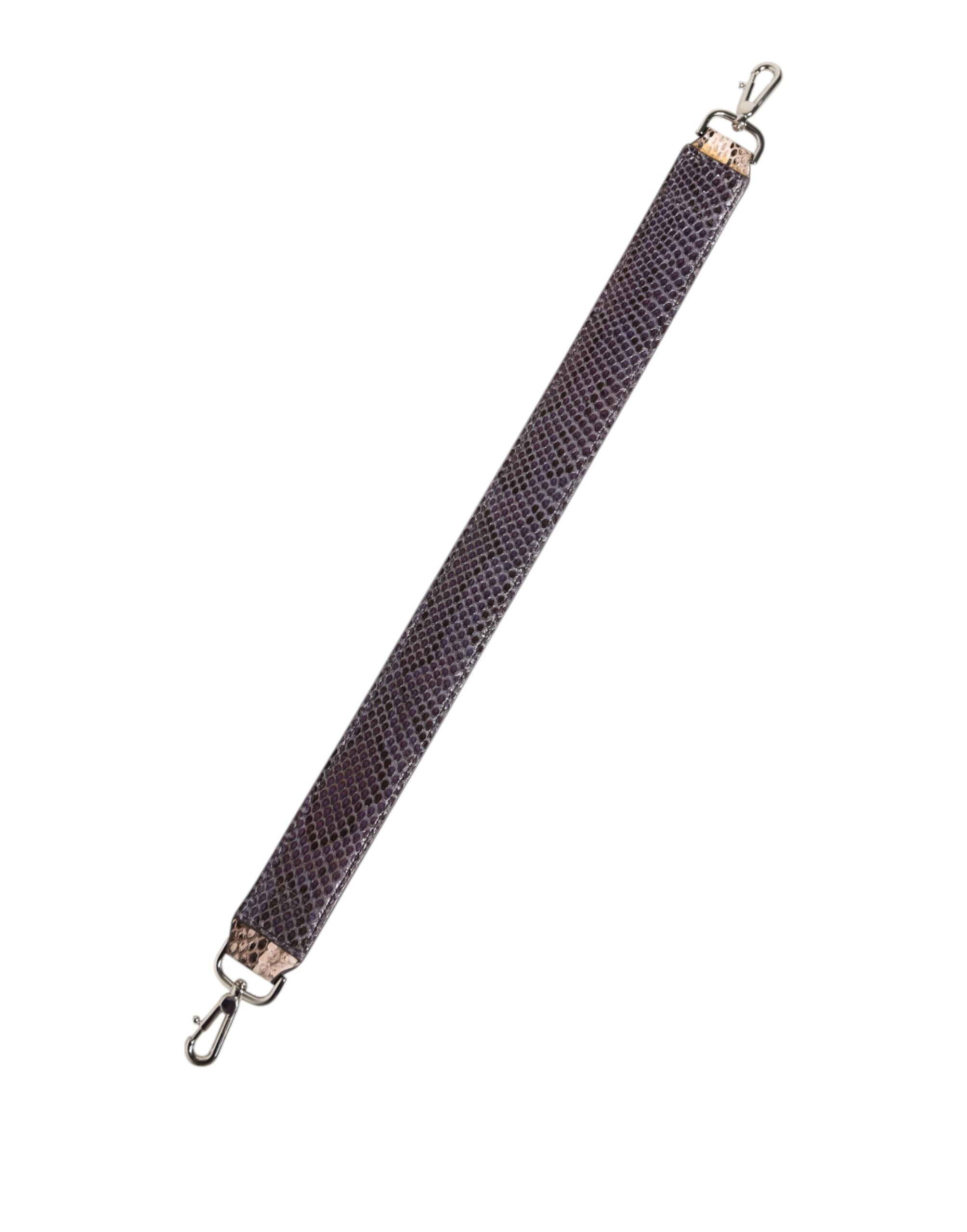 Dolce & Gabbana Beige Exotic Leather Handbag Accessory Shoulder Women's Strap