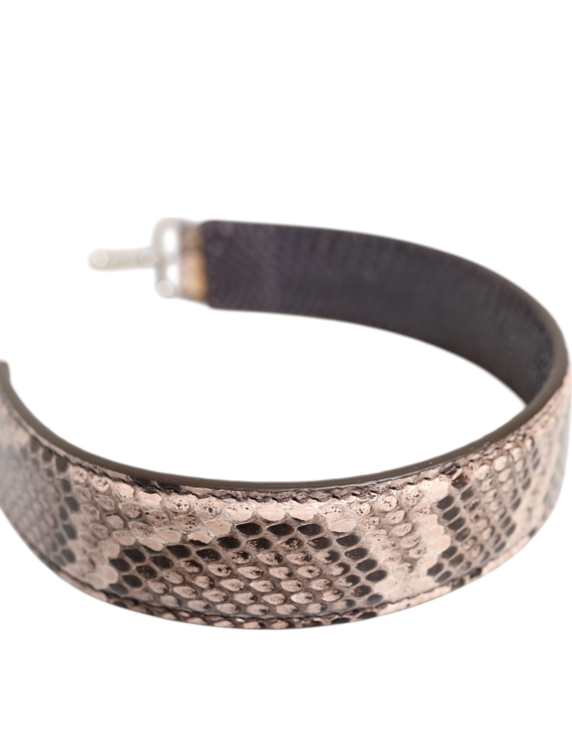 Dolce & Gabbana Beige Exotic Leather Handbag Accessory Shoulder Women's Strap