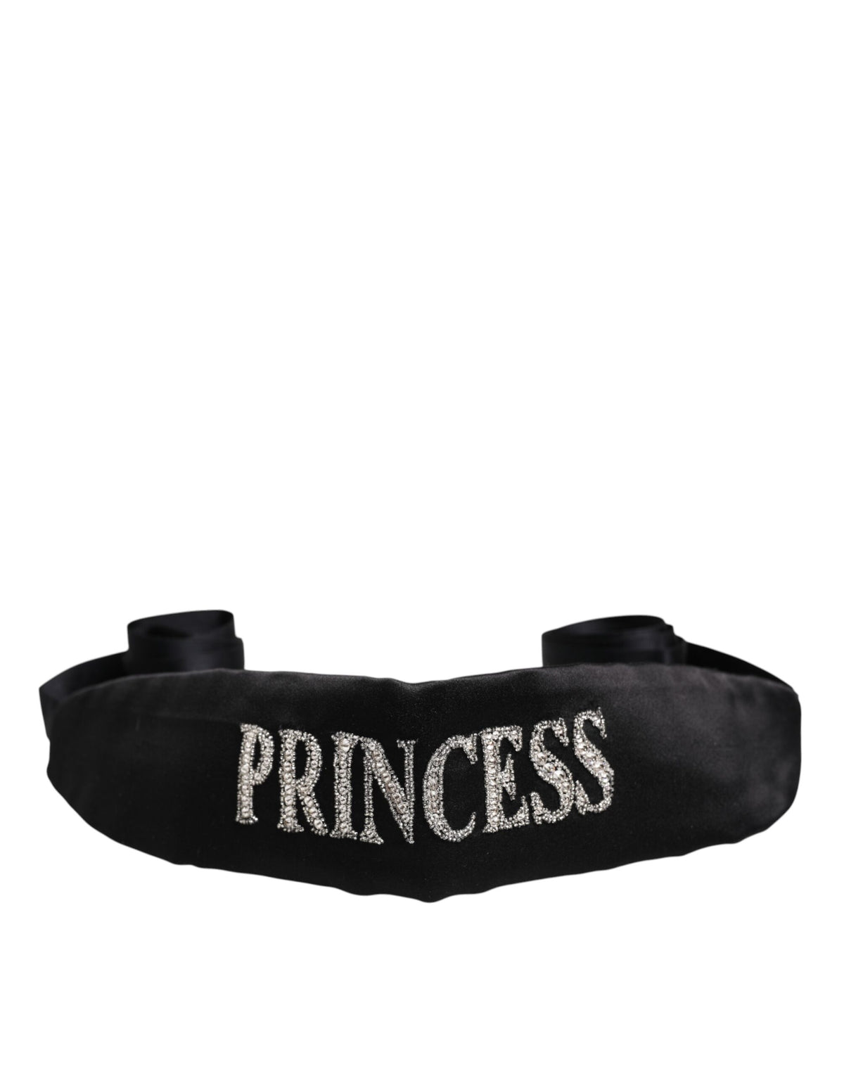 Dolce & Gabbana Black Princess Fantasy Braided Waist Women's Belt