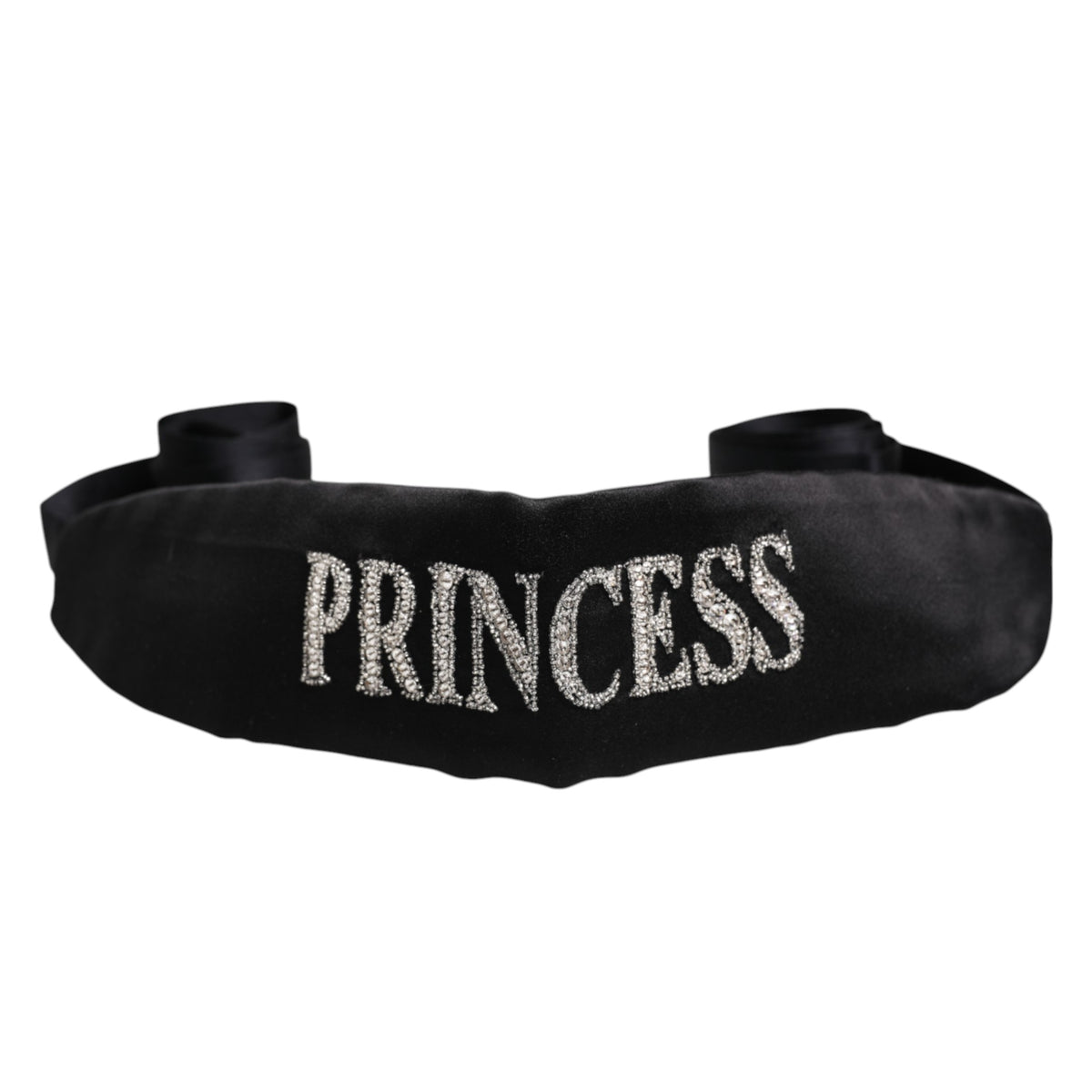 Dolce & Gabbana Black Princess Fantasy Braided Waist Women's Belt