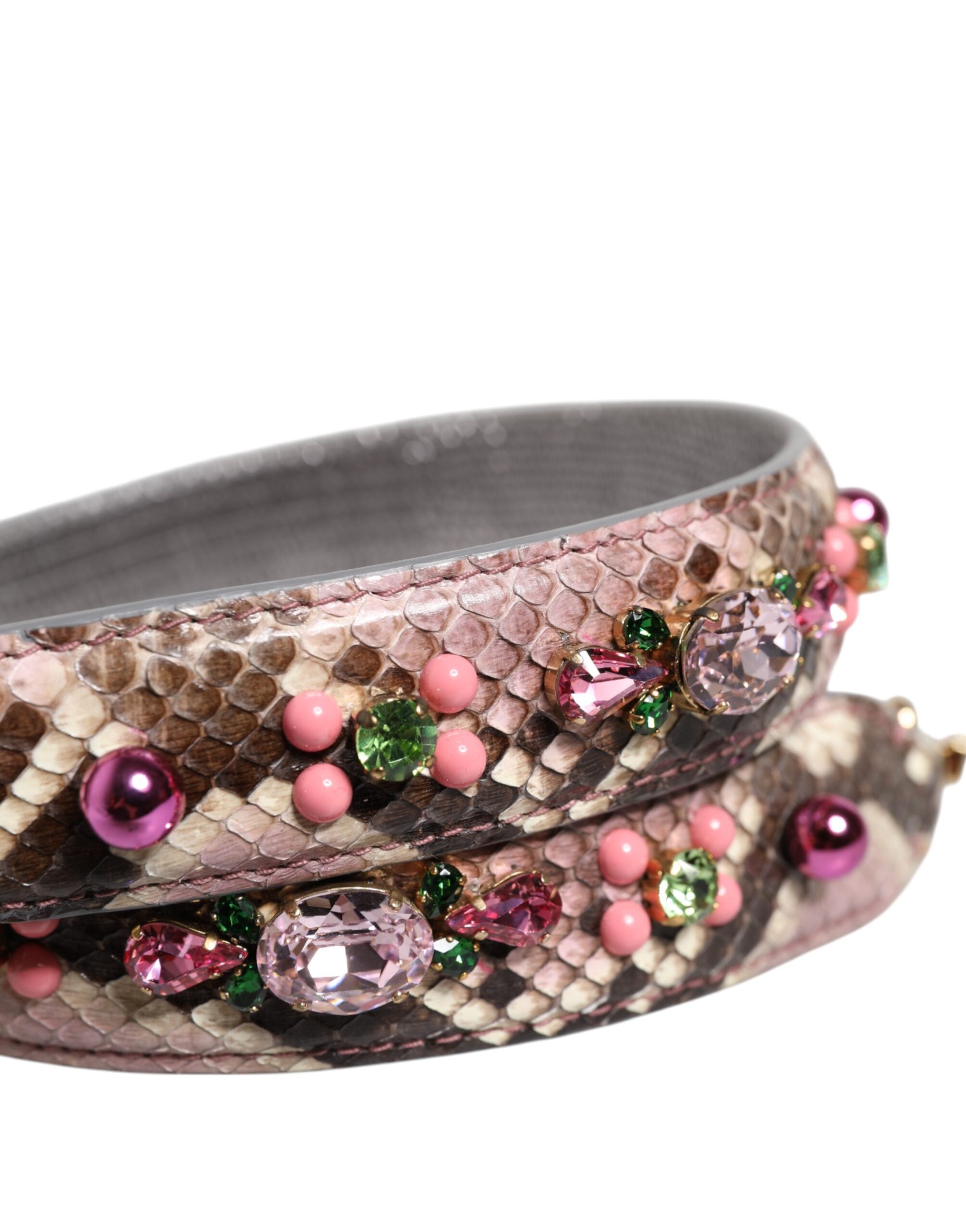 Dolce & Gabbana Multicolor Embellished Handbag Shoulder Women's Strap