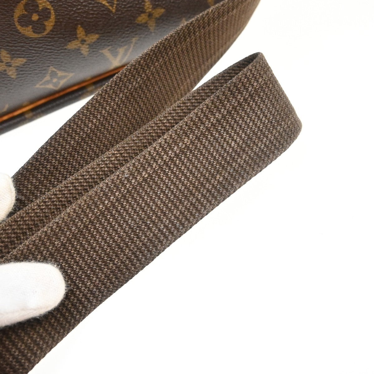 Louis Vuitton Reporter Monogram Canvas Brown Canvas Shoulder Bag Bag (Pre-Owned)