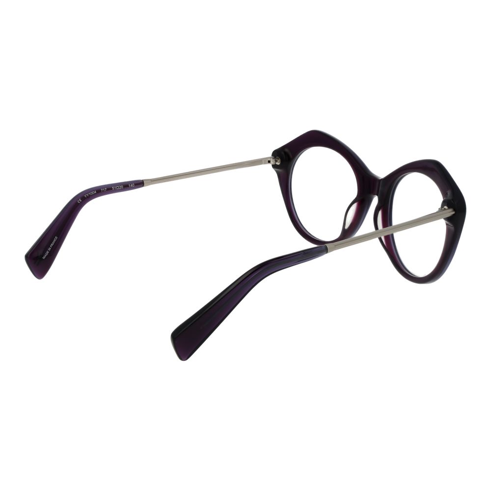 Yohji Yamamoto Purple Metal & Plastic Glasses Women's (Frames)