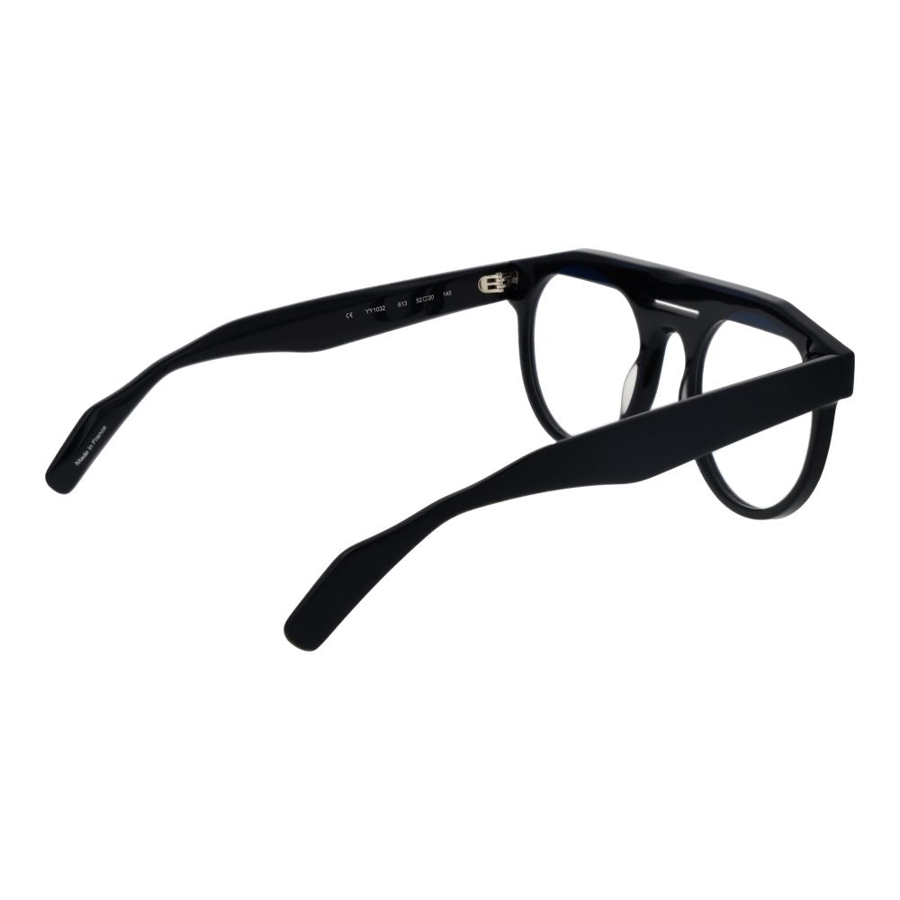 Yohji Yamamoto Black Plastic Glasses Men's (Frames)