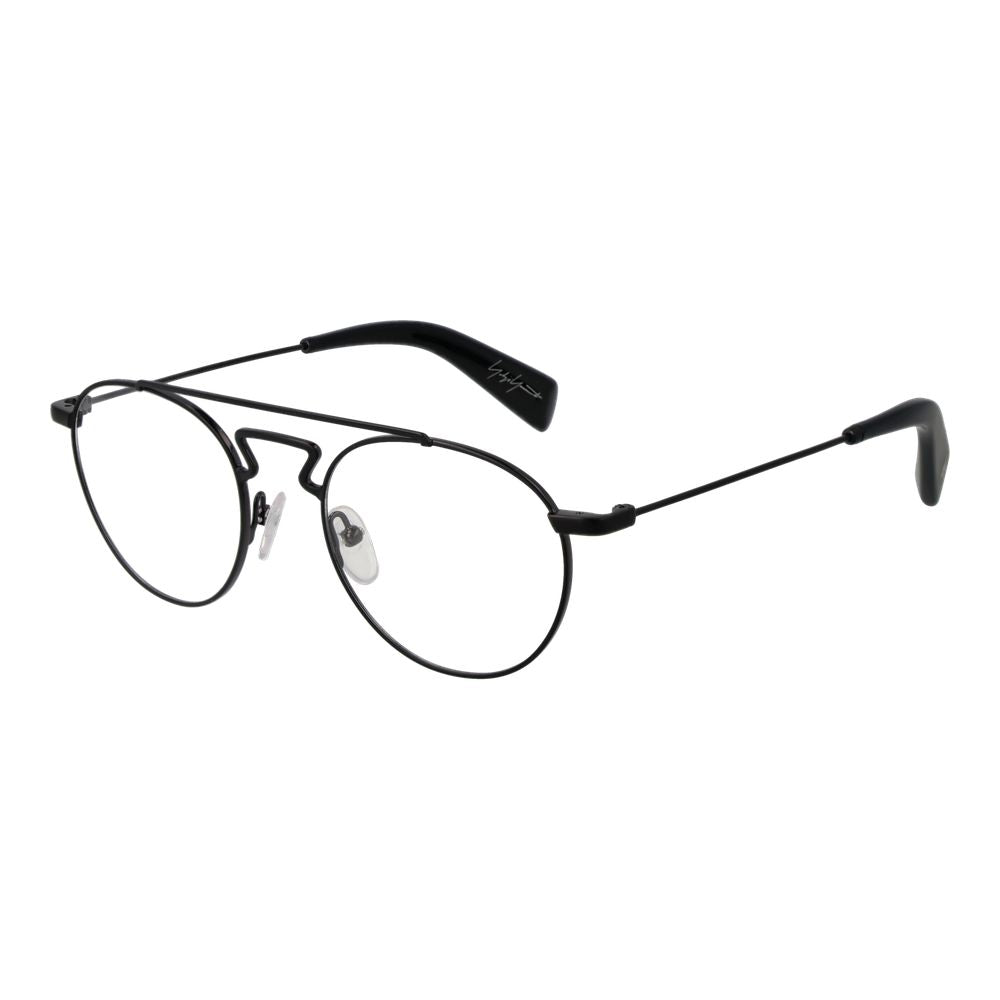 Yohji Yamamoto Black Metal Glasses Men's (Frames)