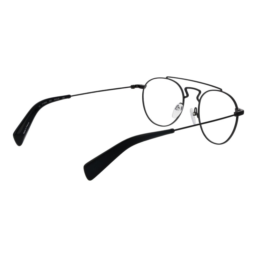 Yohji Yamamoto Black Metal Glasses Men's (Frames)