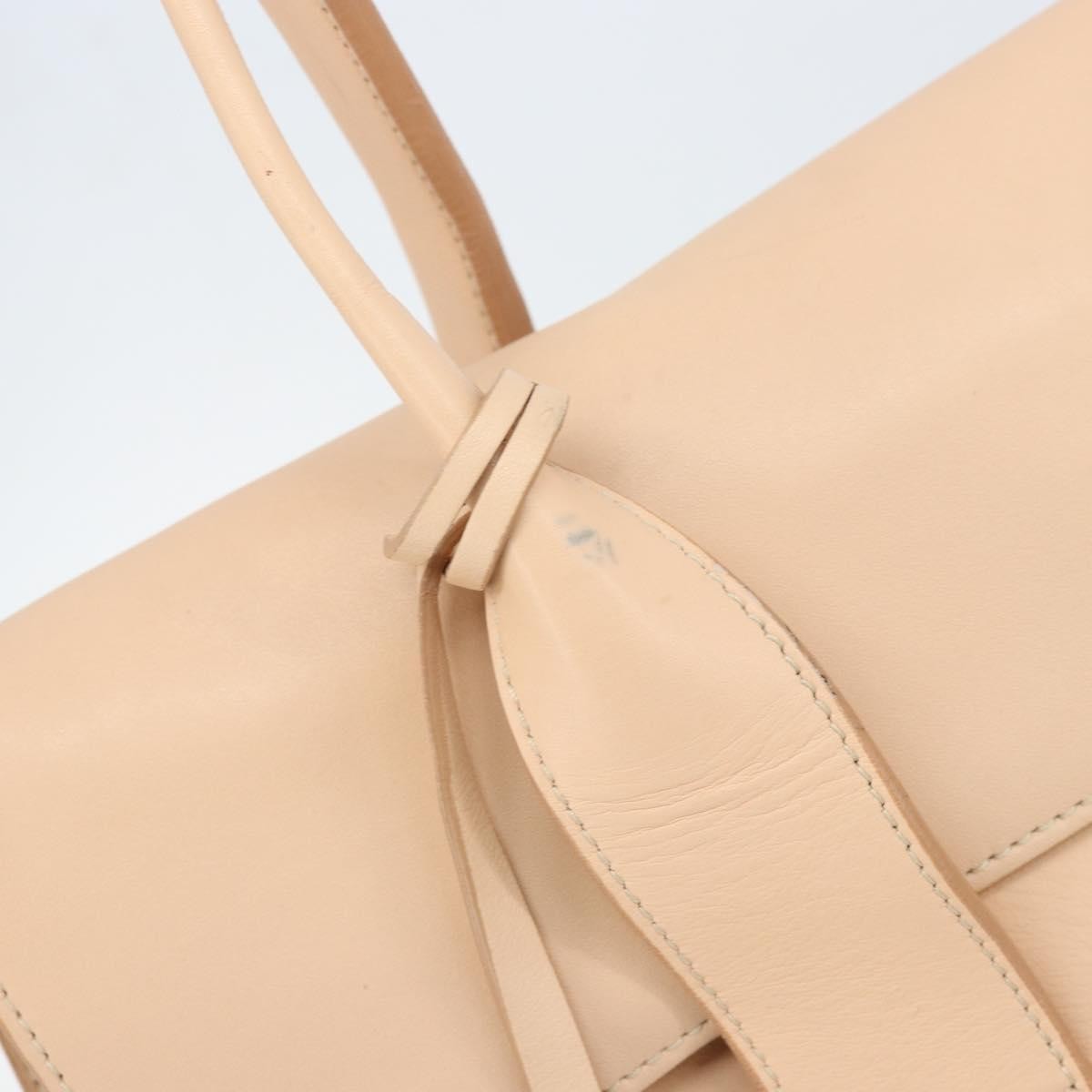Salvatore Ferragamo Sookie Satchel Leather Pink Leather Handbag (Pre-Owned)