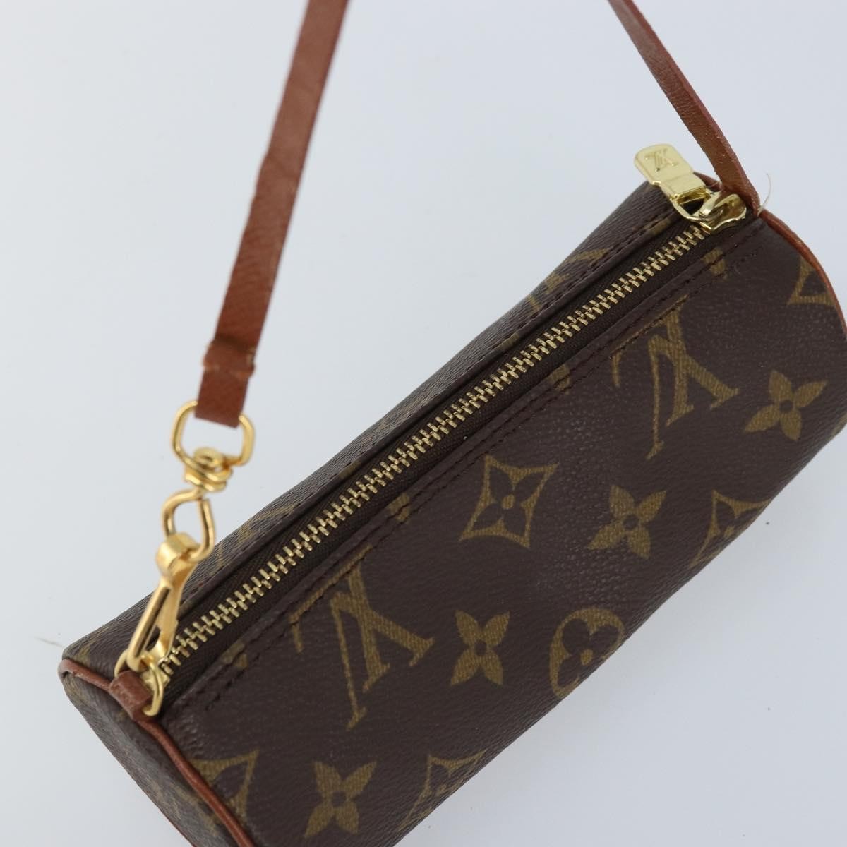 Louis Vuitton Papillon Pochette Monogram Canvas Brown Canvas Clutche & Pouche Bag (Pre-Owned)