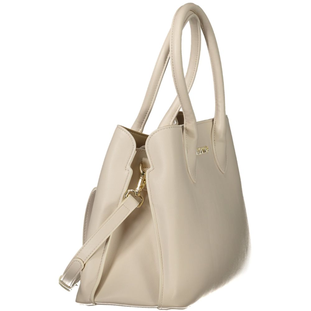 Mario Valentino Beige Polyethylene Women Women's Handbag