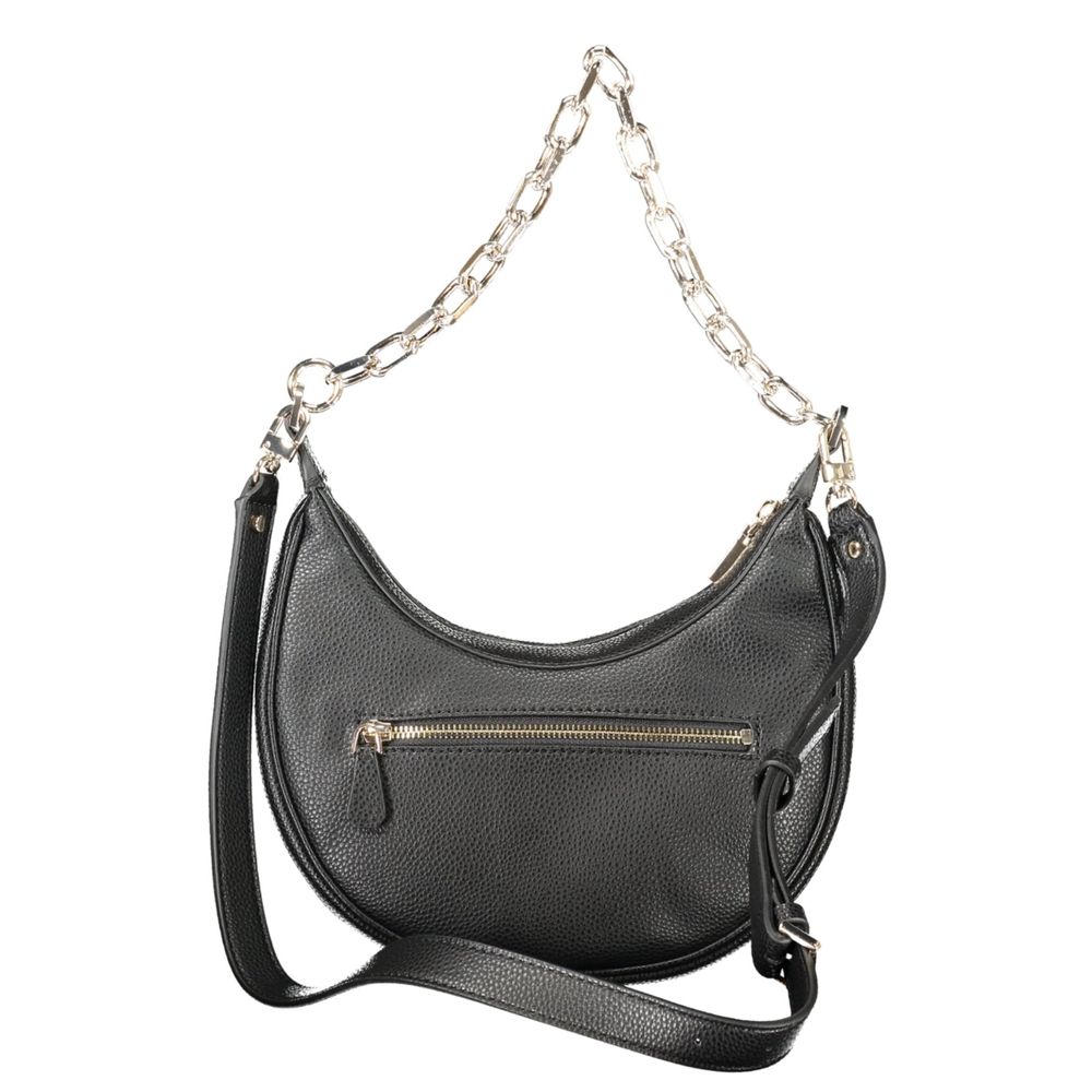 Guess Jeans Black Polyurethane Women's Women's Handbag