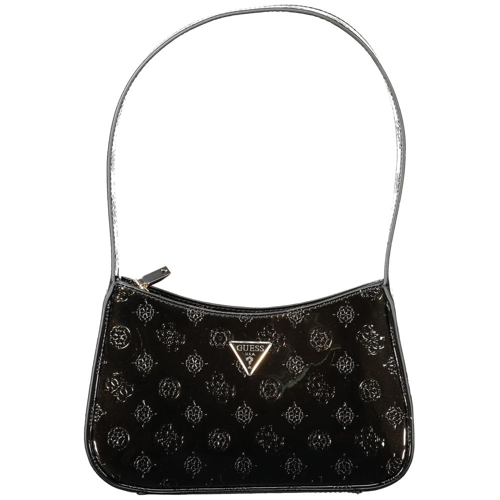 Guess Jeans Black Polyethylene Women Women's Handbag