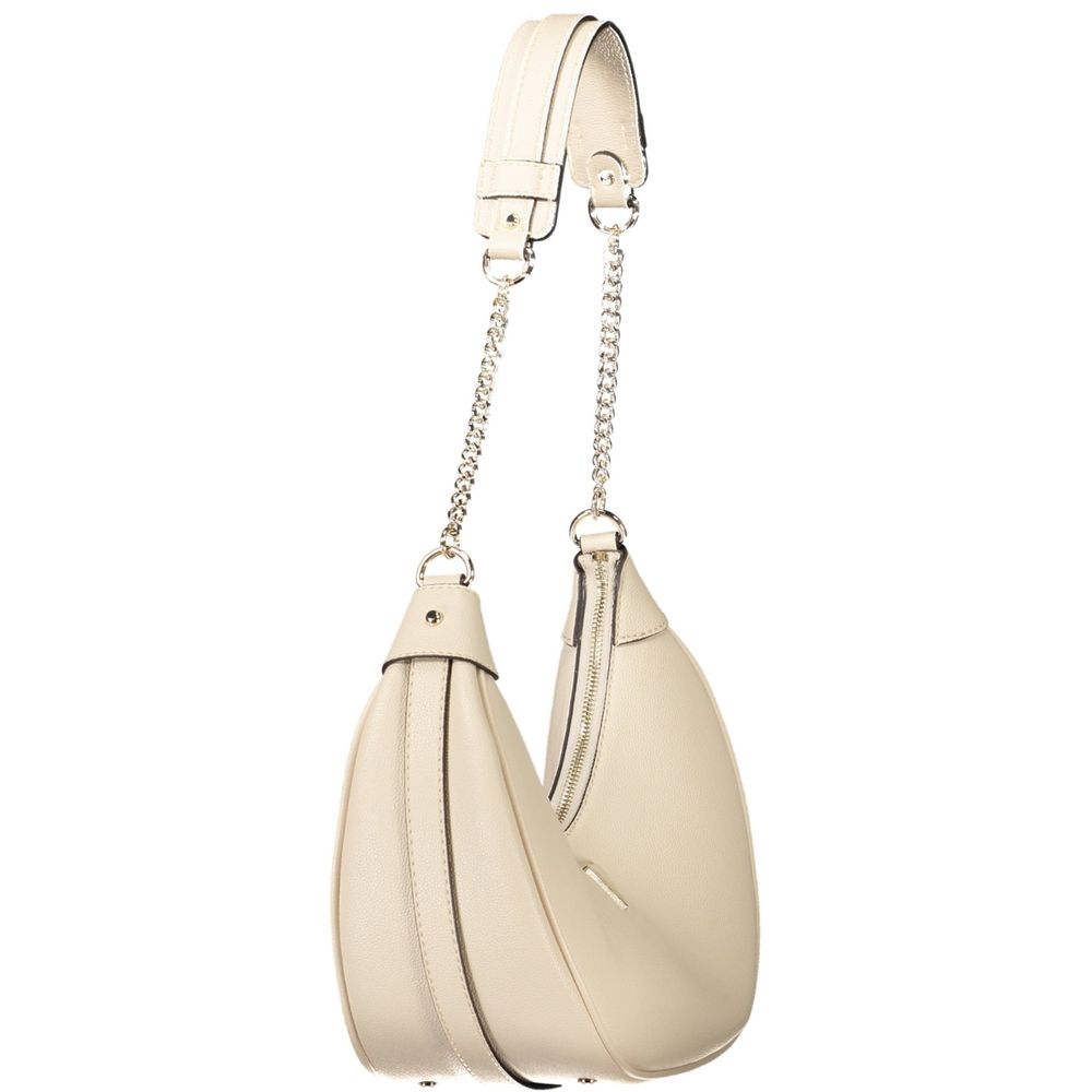 Guess Jeans Beige Polyethylene Women Women's Handbag