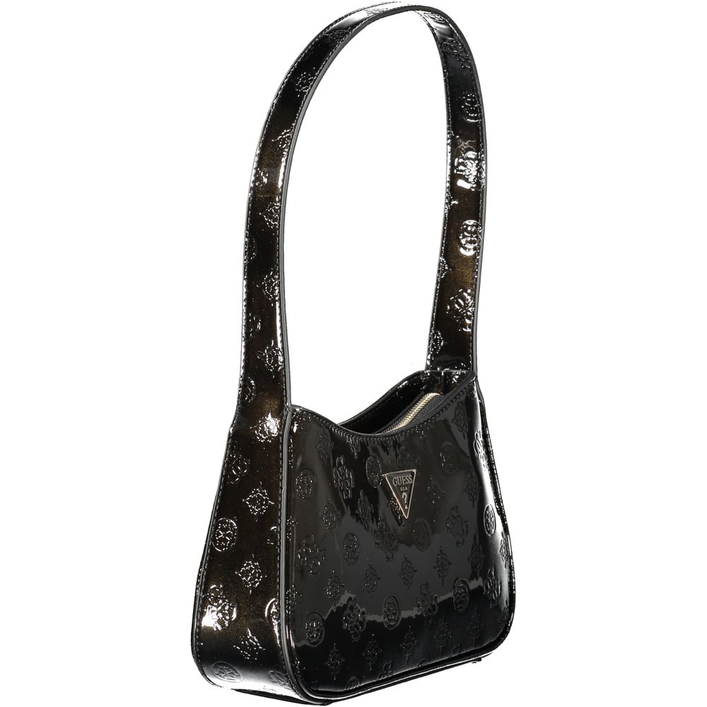 Guess Jeans Black Polyethylene Women Women's Handbag