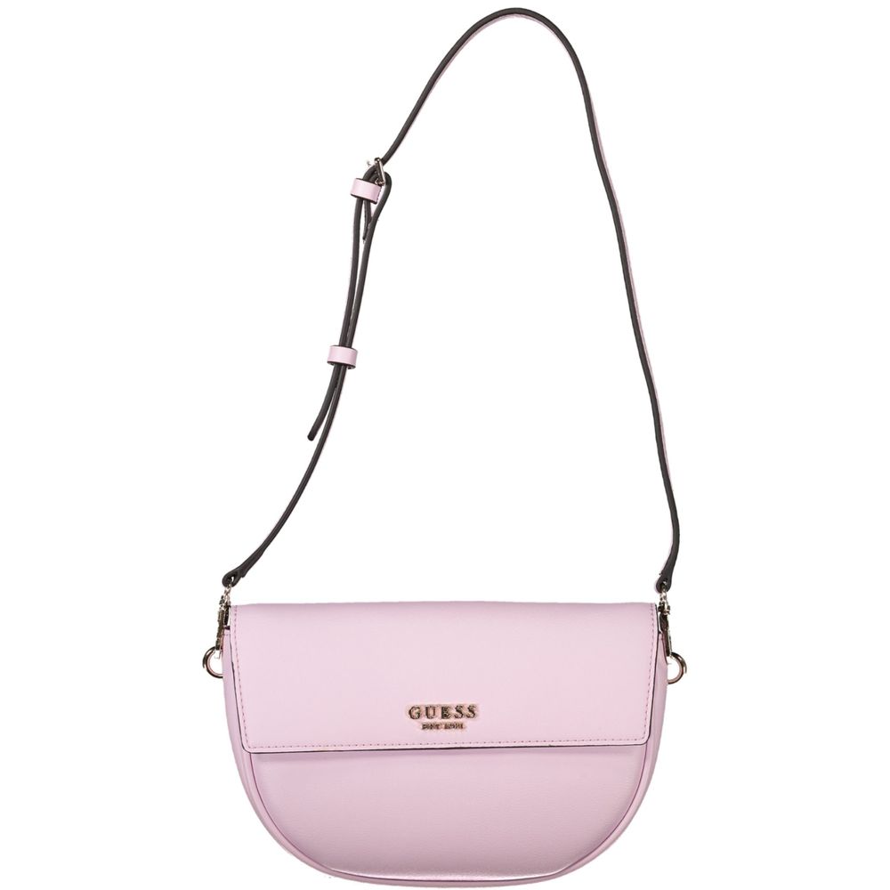 Guess Jeans Pink Polyethylene Women Women's Handbag
