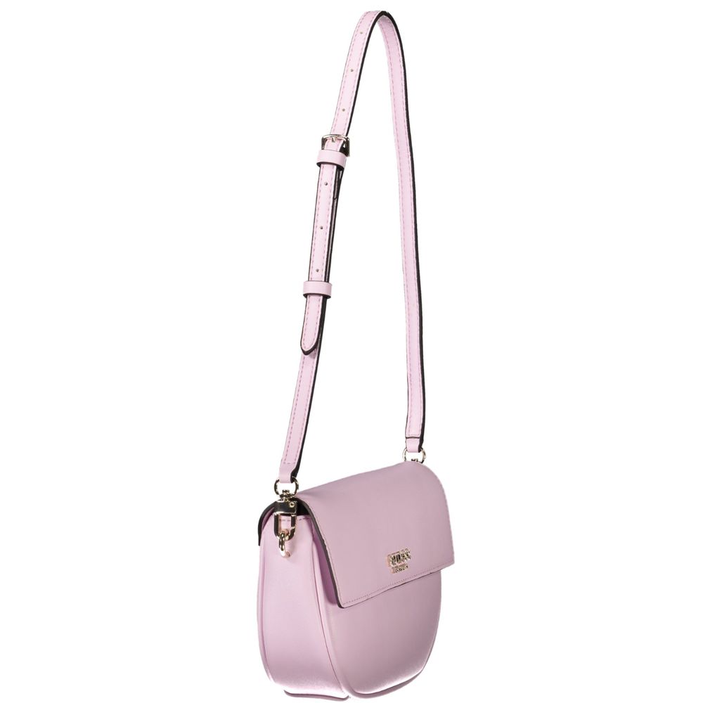 Guess Jeans Pink Polyethylene Women Women's Handbag