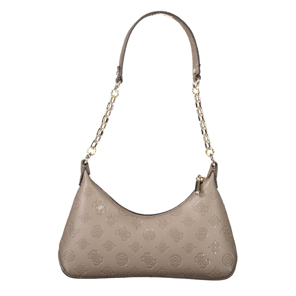 Guess Jeans Brown Polyethylene Women Women's Handbag