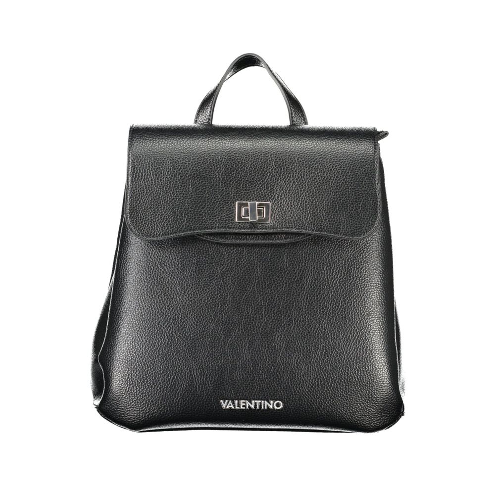 Mario Valentino Black Polyethylene Women Women's Backpack