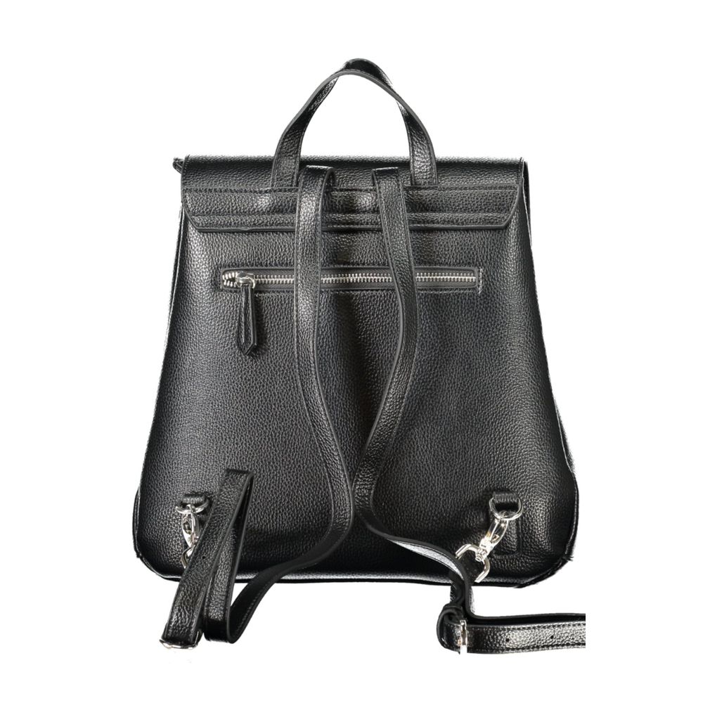 Mario Valentino Black Polyethylene Women Women's Backpack
