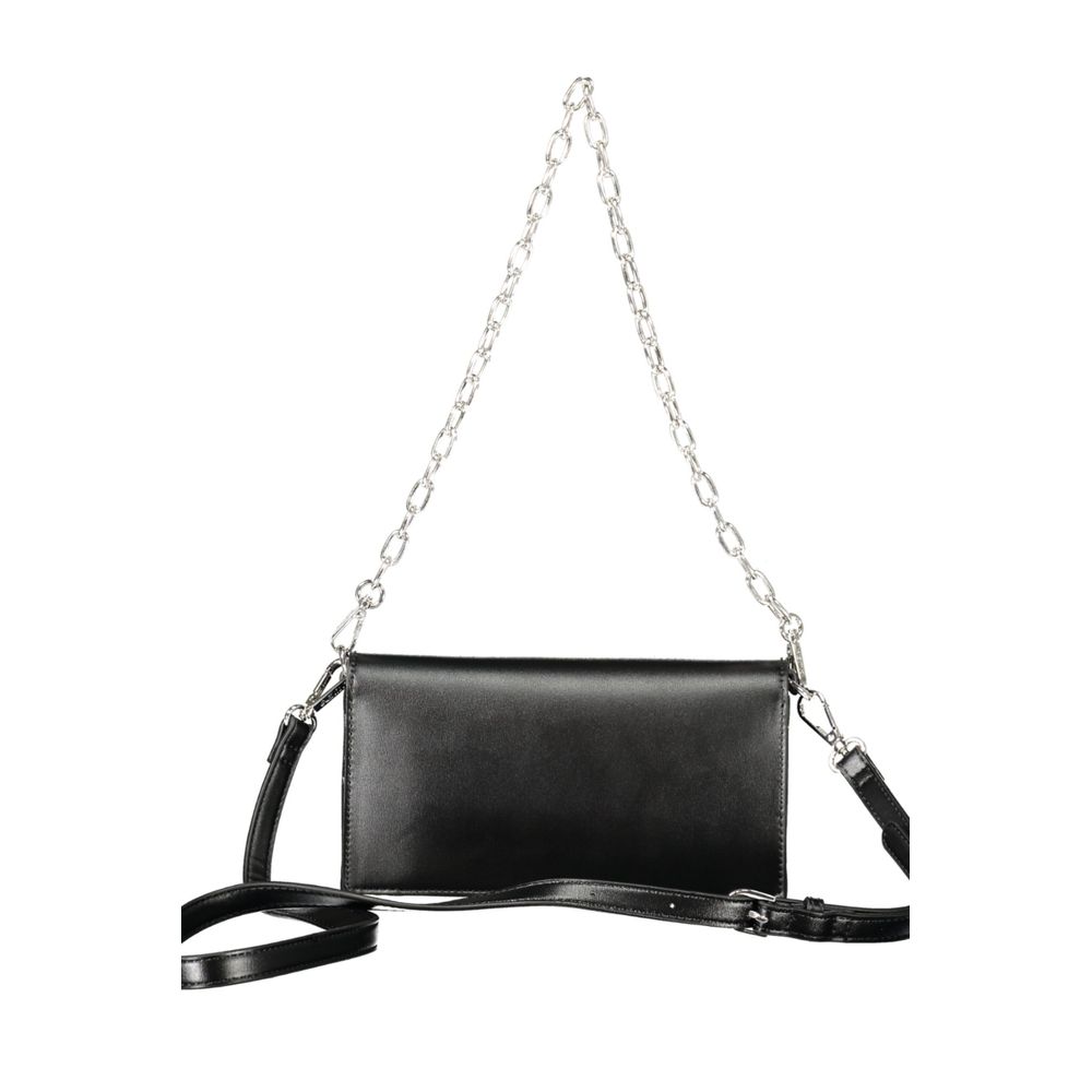Mario Valentino Black Polyethylene Women Women's Handbag