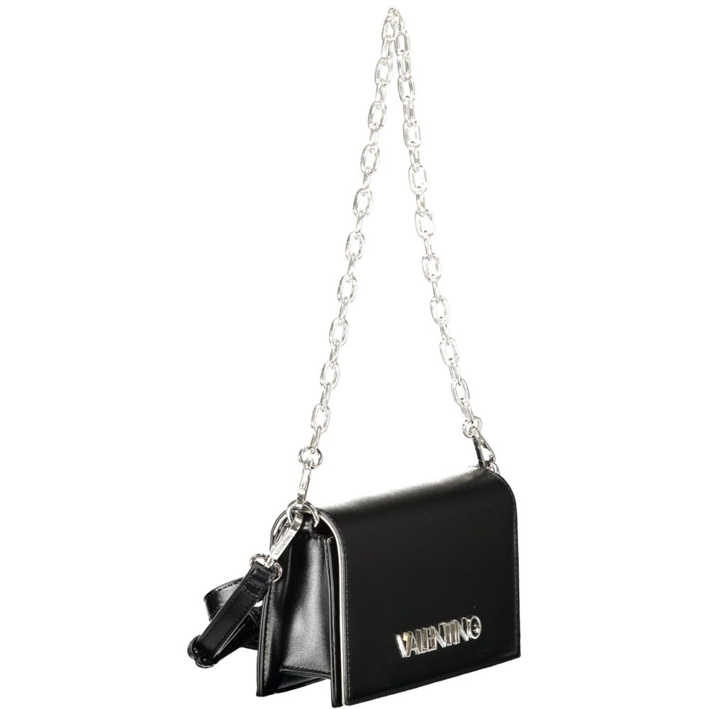 Mario Valentino Black Polyethylene Women Women's Handbag