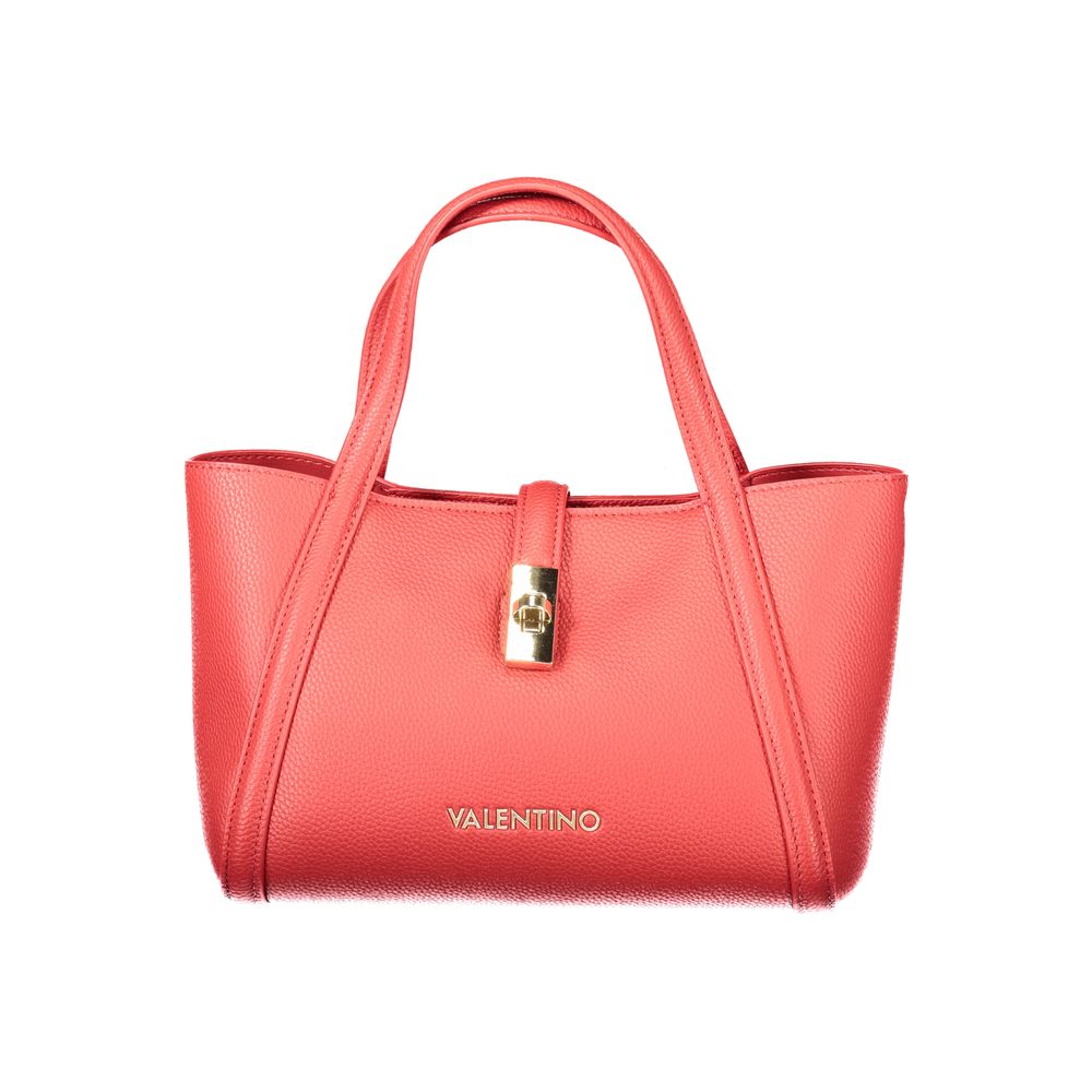 Mario Valentino Red Polyethylene Women Women's Handbag