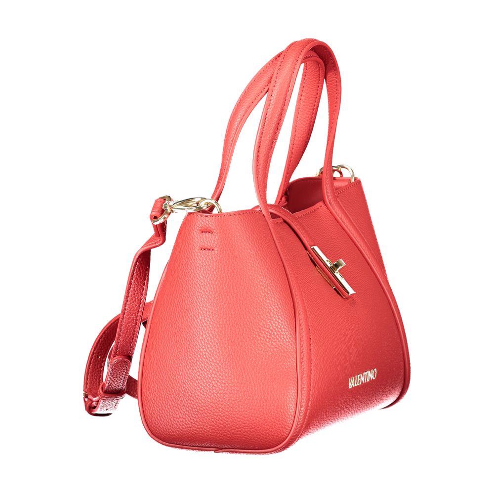 Mario Valentino Red Polyethylene Women Women's Handbag