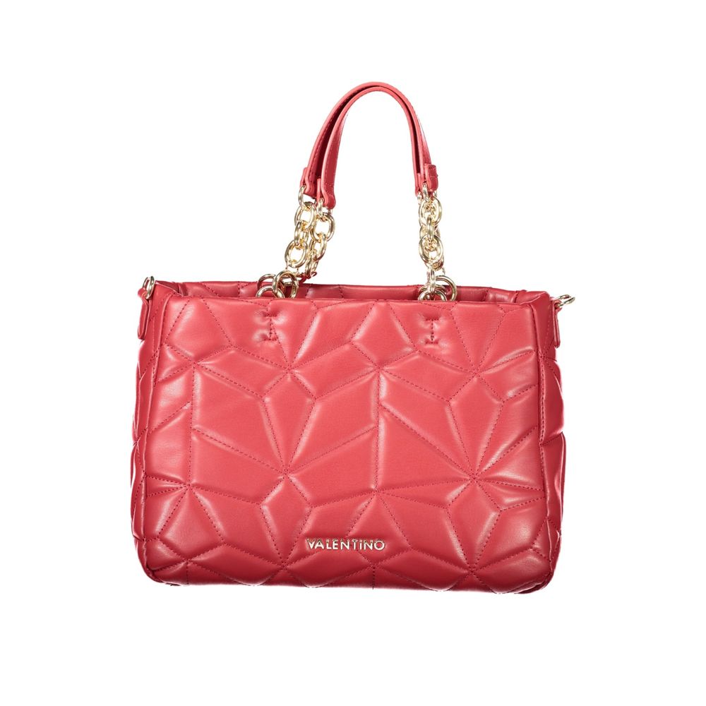 Mario Valentino Red Polyethylene Women Women's Handbag