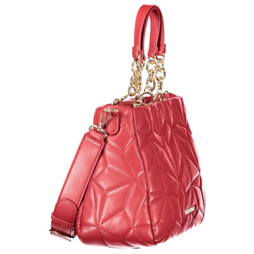 Mario Valentino Red Polyethylene Women Women's Handbag