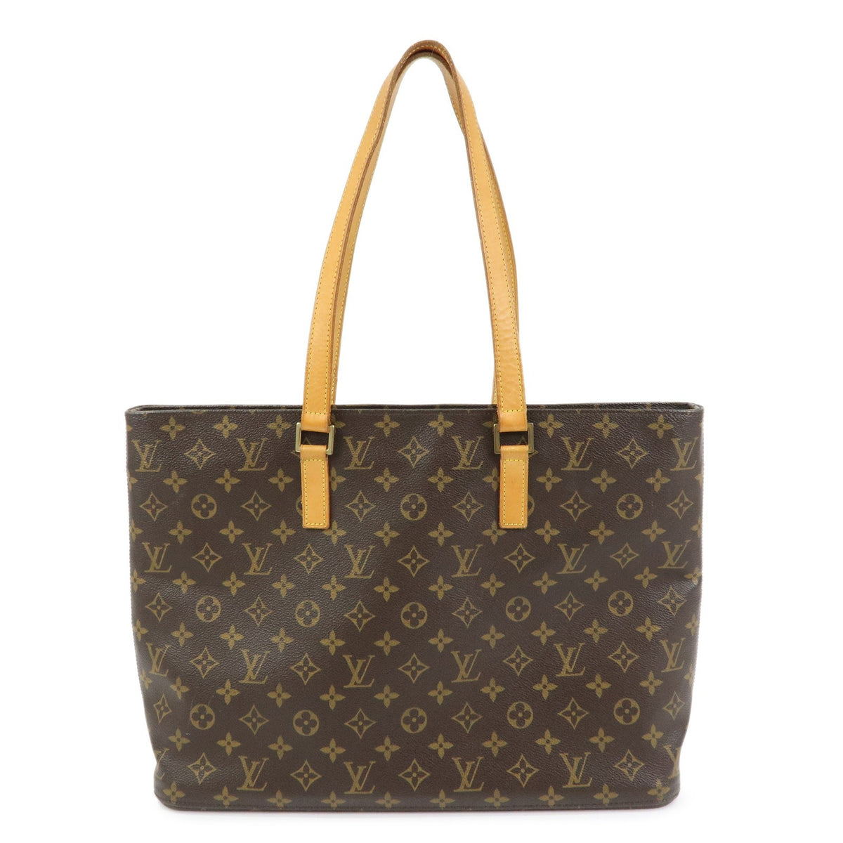 Louis Vuitton Luco Monogram Canvas Brown Canvas Handbag (Pre-Owned)