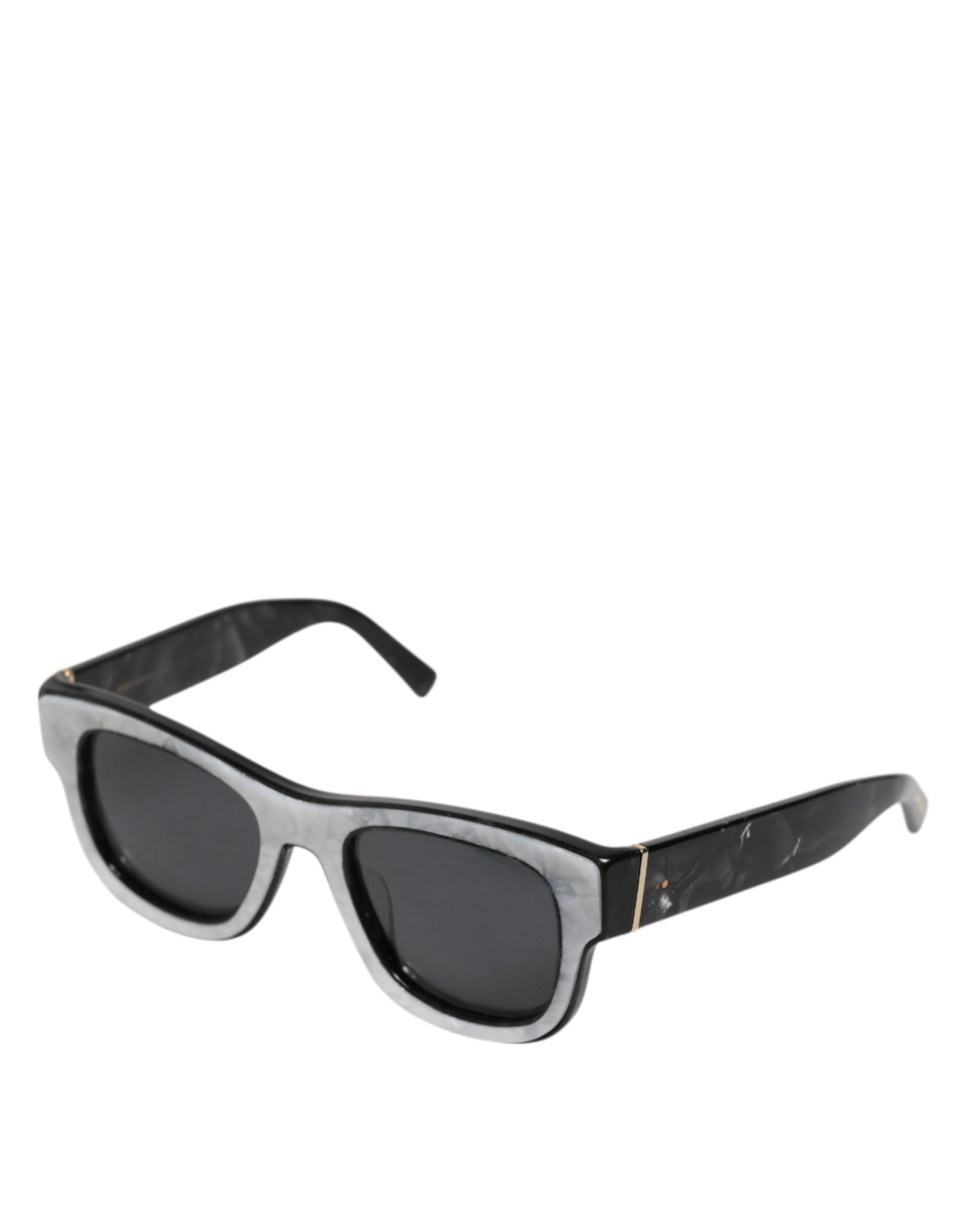 Dolce & Gabbana Pearl White Acetate Frame Domenico Deep Shades Women's Sunglasses (Pre-Owned)