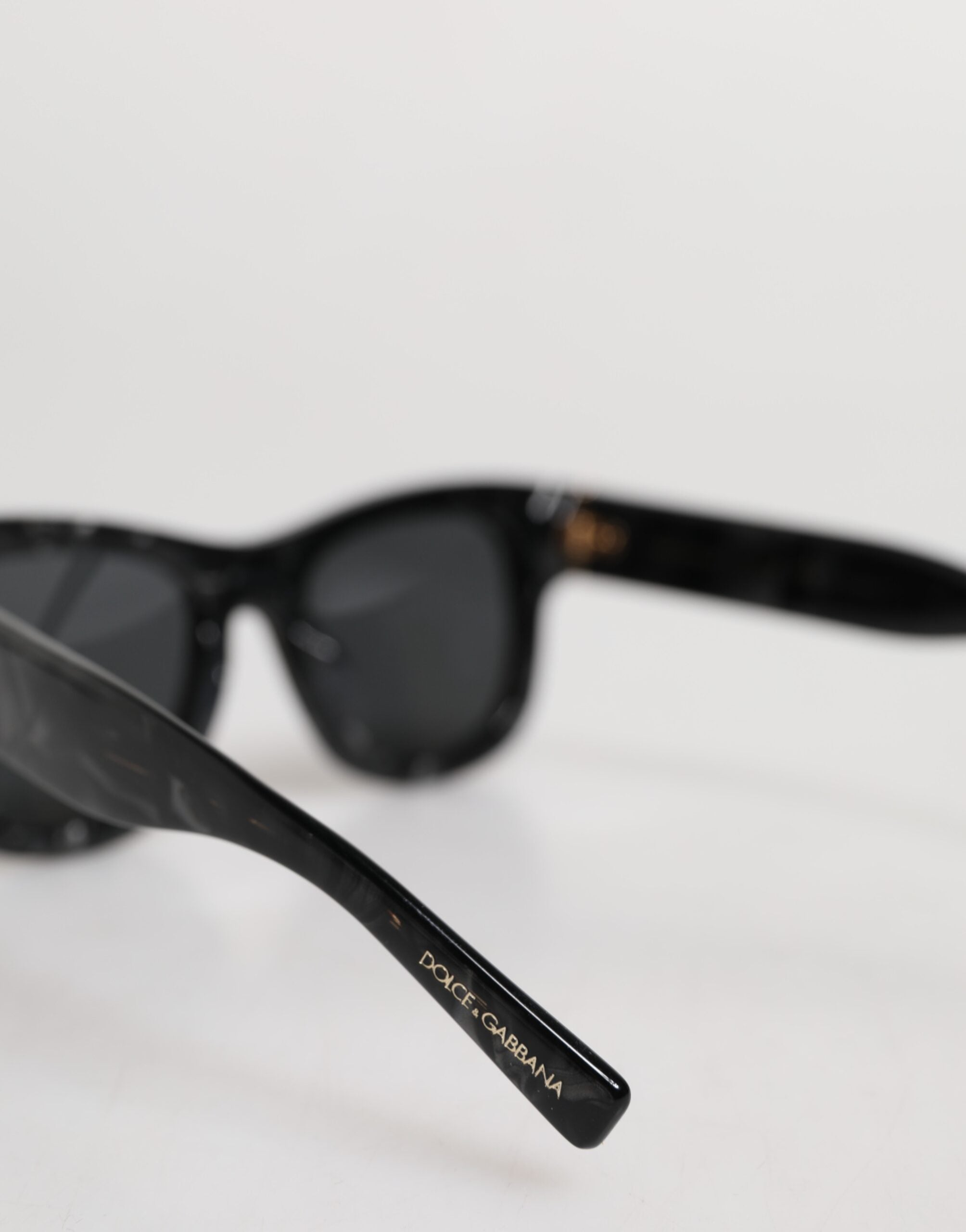 Dolce & Gabbana Pearl White Acetate Frame Domenico Deep Shades Women's Sunglasses (Pre-Owned)
