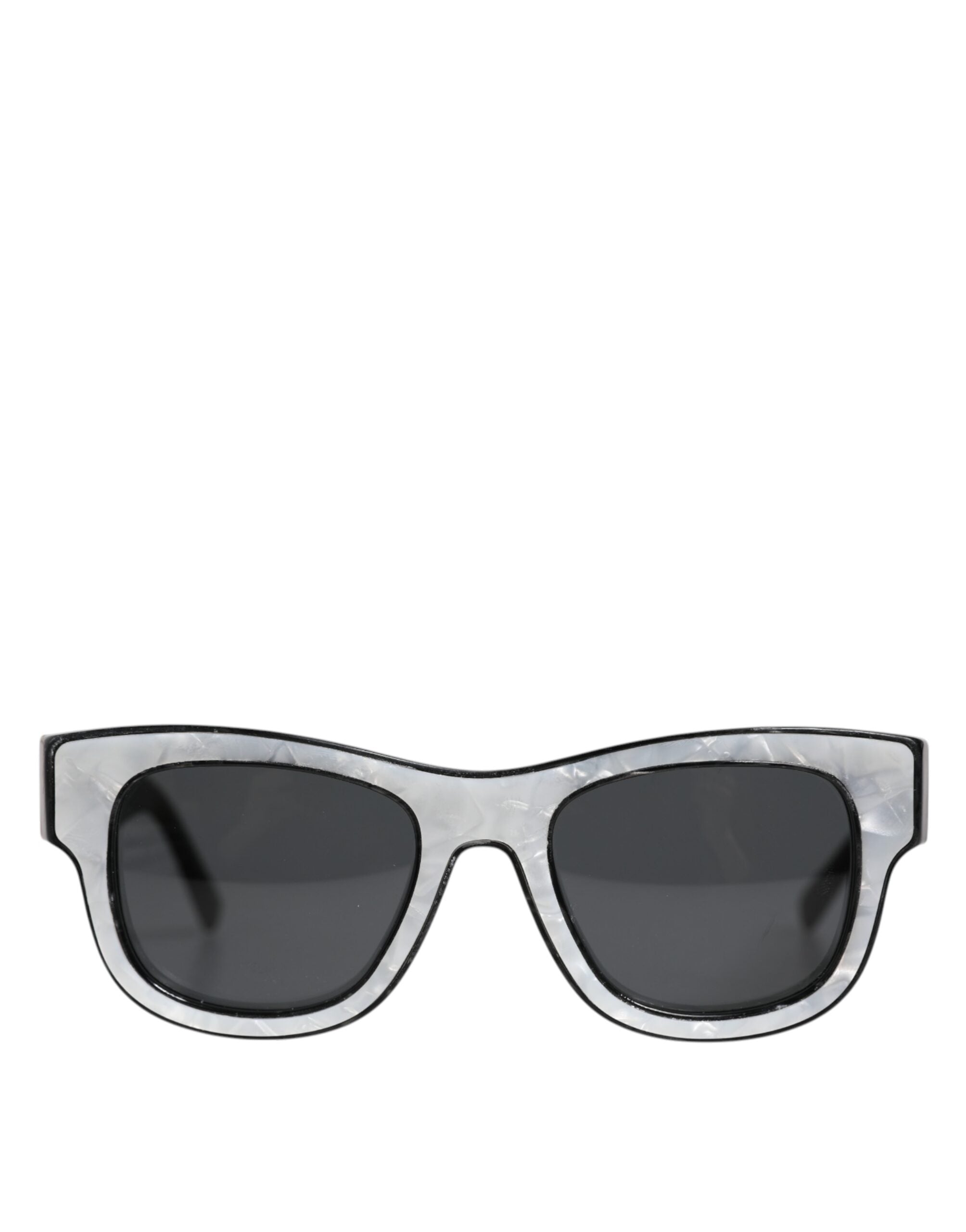 Dolce & Gabbana Pearl White Acetate Frame DG4379 Domenico Shade Women's Sunglasses (Pre-Owned)