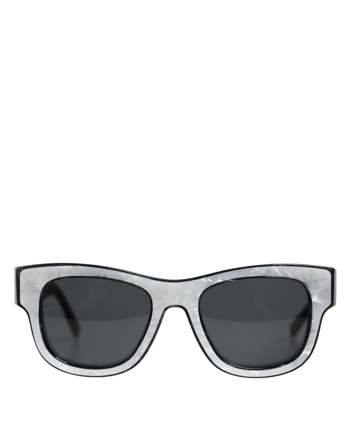 Dolce & Gabbana Pearl White Acetate Frame DG4379 Domenico Shade Women's Sunglasses (Pre-Owned)
