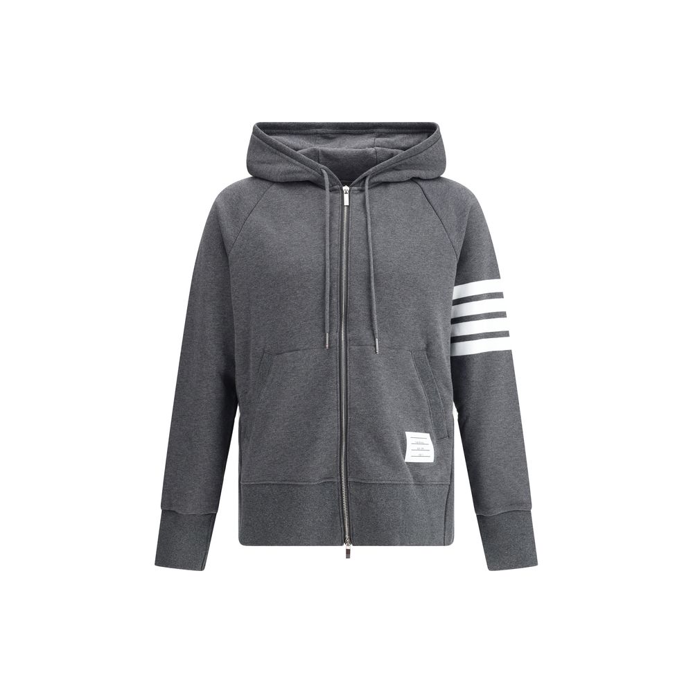 Thom Browne Gray Cotton Men's Sweatshirt