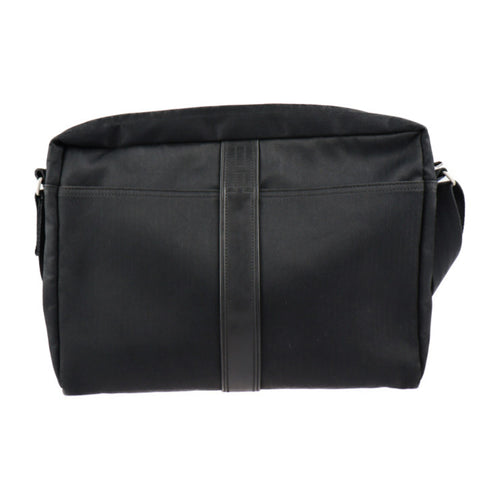 Hermès Acapulco Black Canvas Shoulder Bag (Pre-Owned)