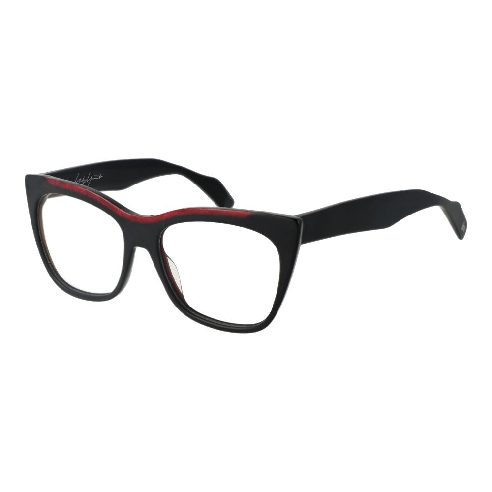 Yohji Yamamoto Black Plastic Glasses Men's (Frames)