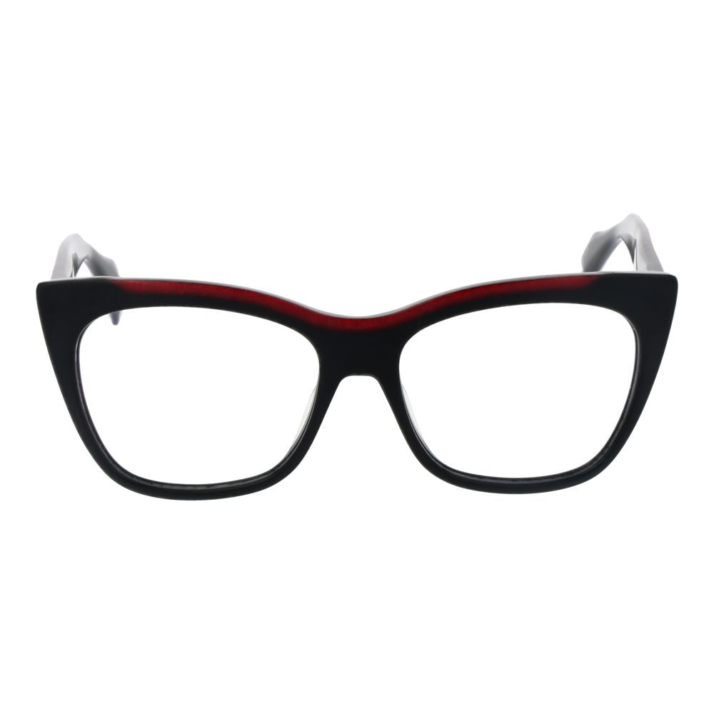 Yohji Yamamoto Black Plastic Glasses Men's (Frames)
