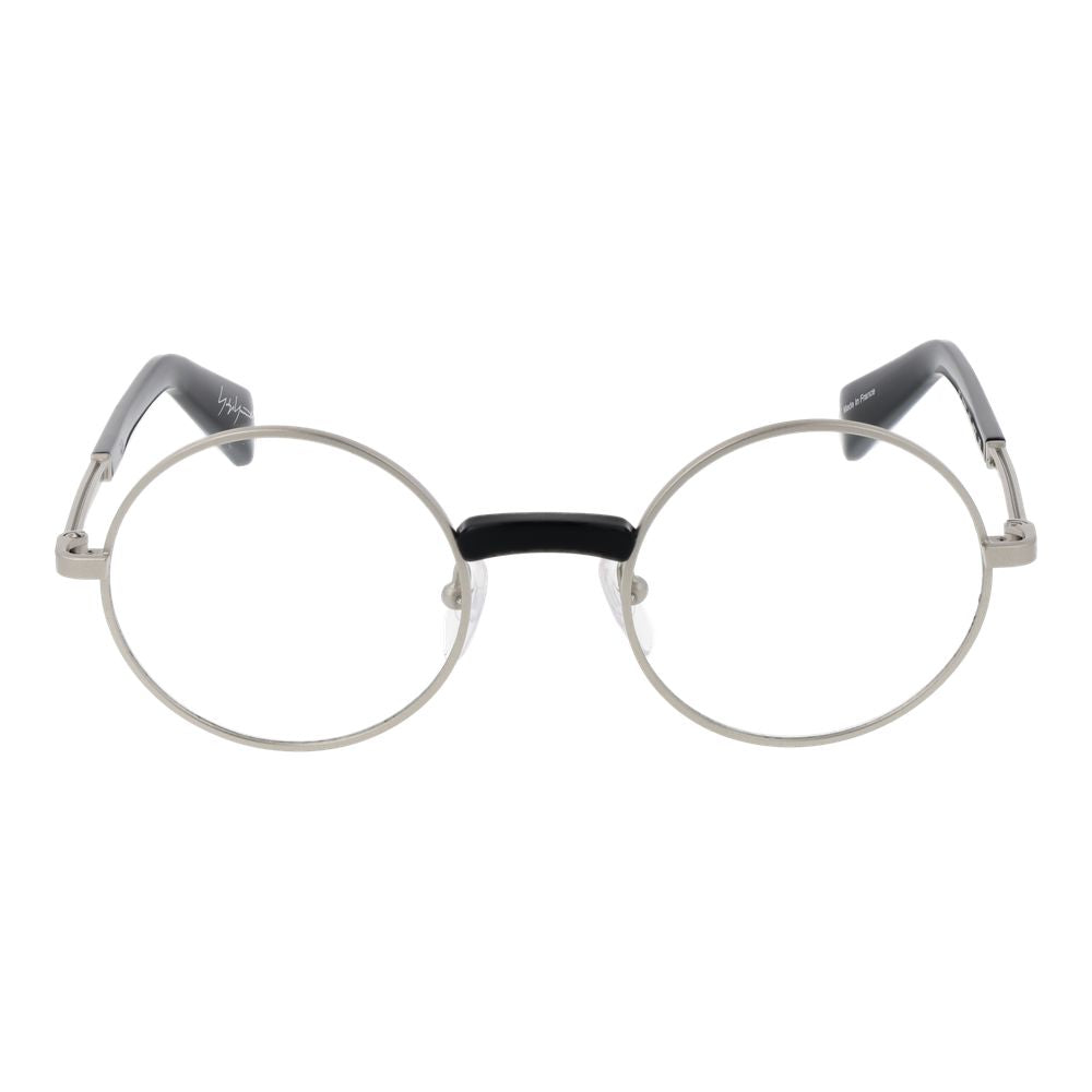 Yohji Yamamoto Silver Metal Glasses Men's (Frames)